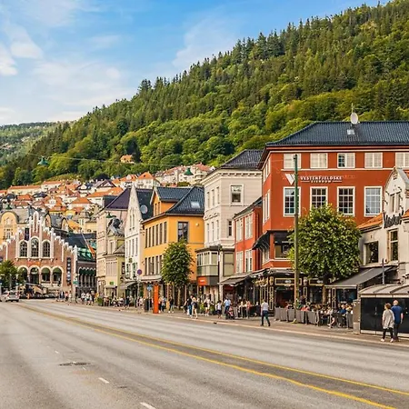 Dinbnb I Roof Terrace & Laundry In Sandviken Apartmán Bergen