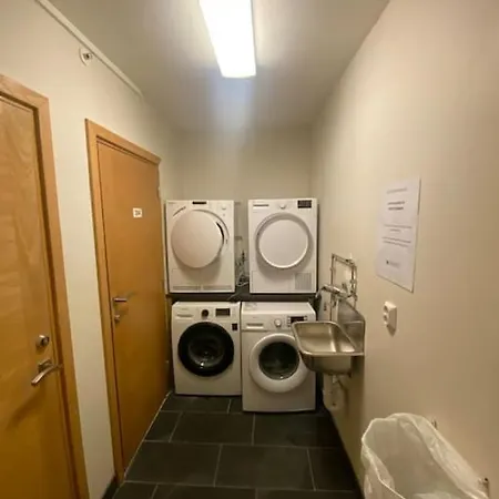 Apartment Dinbnb I Roof Terrace & Laundry In Sandviken