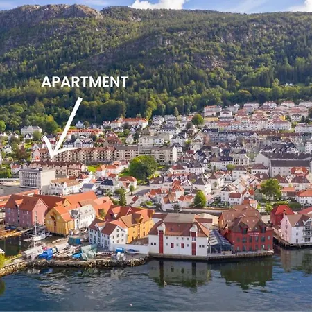 Apartment Dinbnb I Roof Terrace & Laundry In Sandviken *